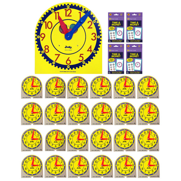 Carson Judy Clock Classroom Set CD-145838