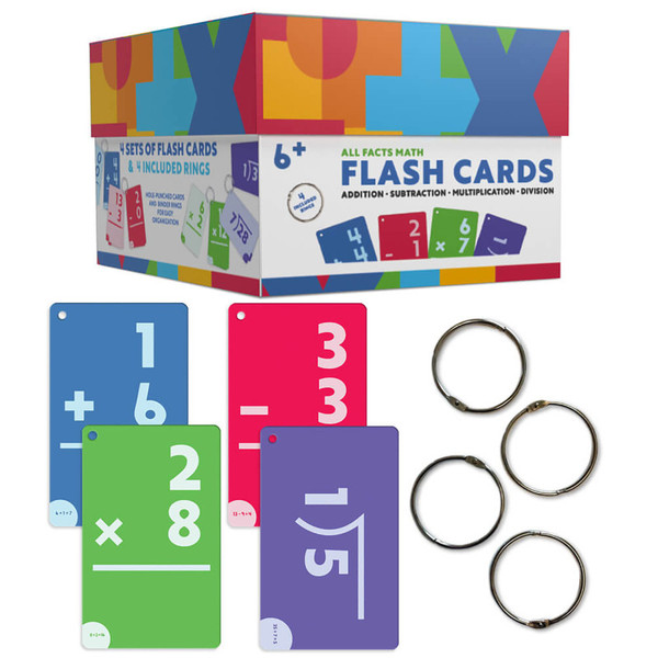 Carson All Facts Math Flash Cards CD-734107