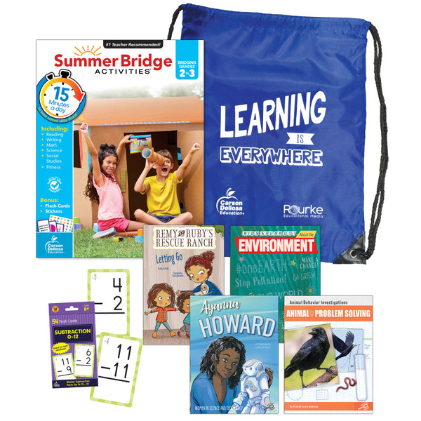 Summer Summer Bridge Essentials Backpack, Grade 2-3 CD-745384B