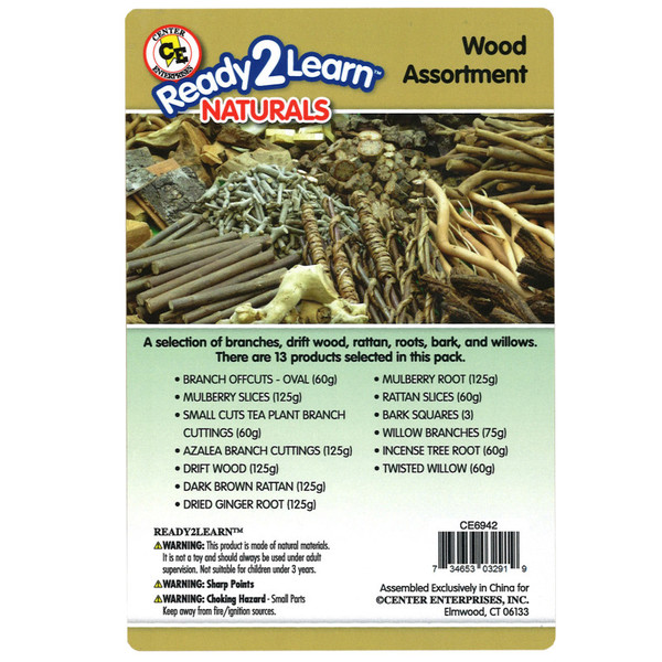 Ready Naturals Wood Assortment Pack CE-6942