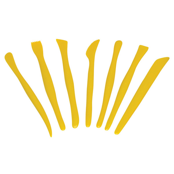 Creativity Modeling Tools, 7 Assorted Patterns, Approx. 6", 7 Pieces CK-9774