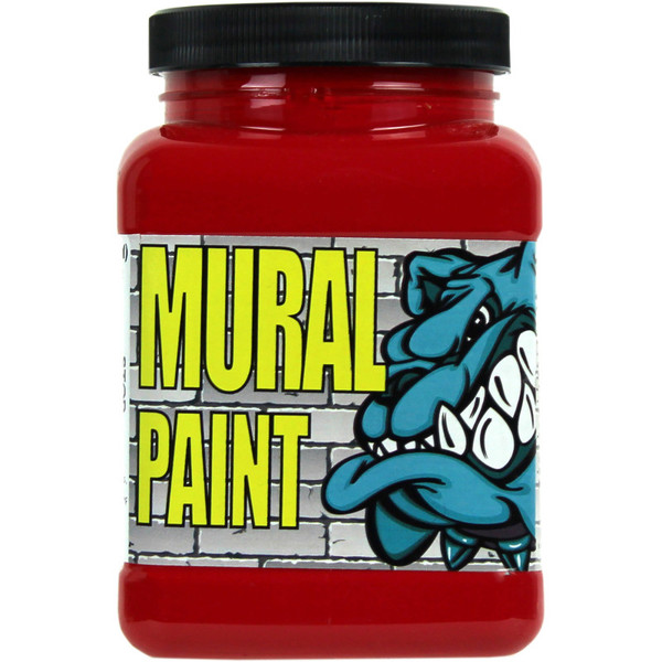 Chroma Mural Paint, Pint, Stop (Red) CRM2453