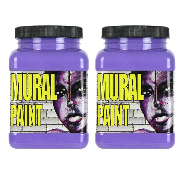 Chroma Mural Paint, Pint, Maquerade (Light Purple), Pack Of 2 CRM2502-2
