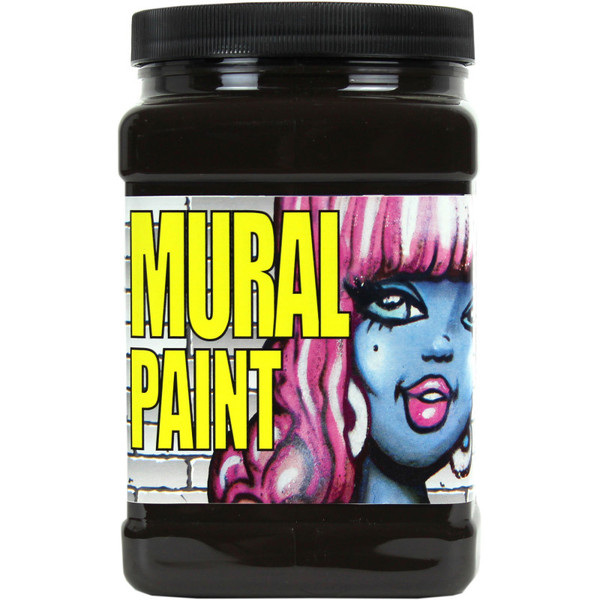 Chroma Mural Paint, 1/2 Gallon, Blacktop (Black) CRM2798