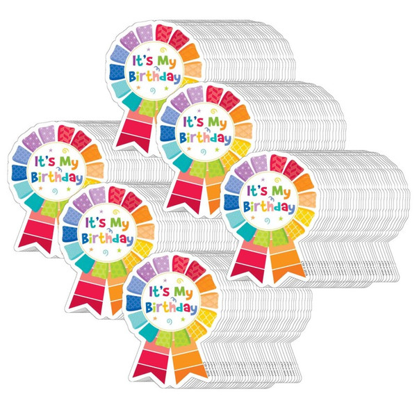 Creative Painted Palette Happy Birthday Badge, 36 Per Pack, 6 Packs CTP1066-6