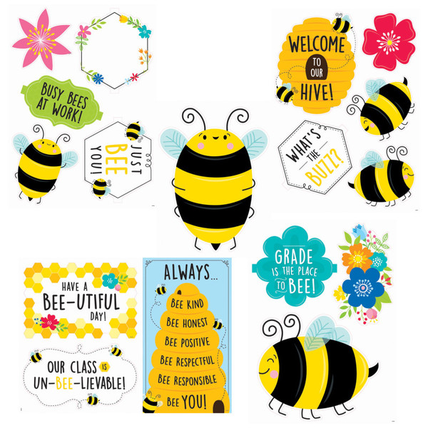 Creative Busy Bees Bulletin Board Set CTP10670