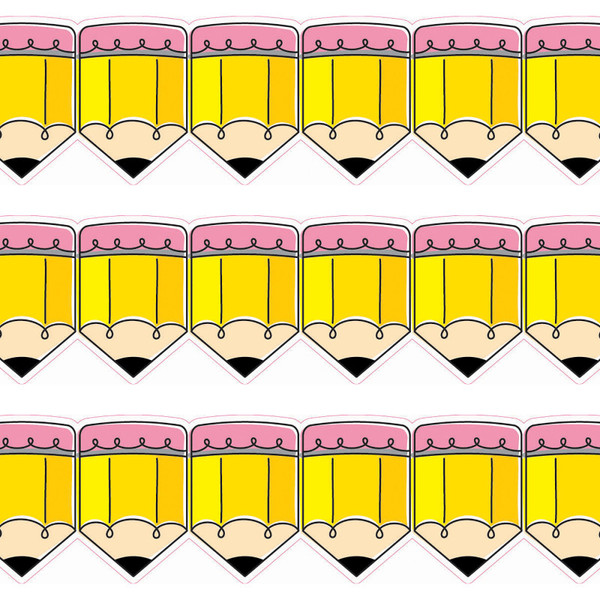 Creative Doodle Pencils Ez Border, 48 Feet Per Pack, 3 Packs CTP10673-3