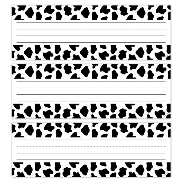Creative Farm Friends Cow Print Name Plates, 36 Per Pack, 3 Packs CTP11030-3