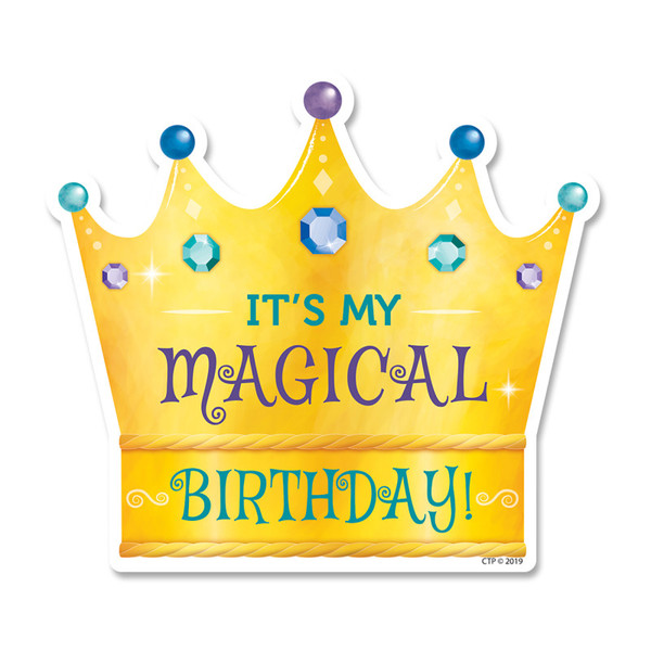 Creative Mystical Magical It'S My Magical Birthday Badge, 36/Pack CTP8643