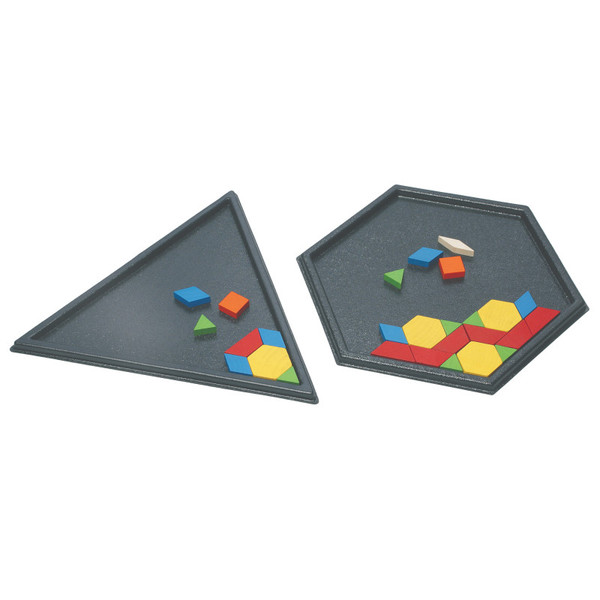 Learning Pattern Block Trays - Set Of 2 CTU102842