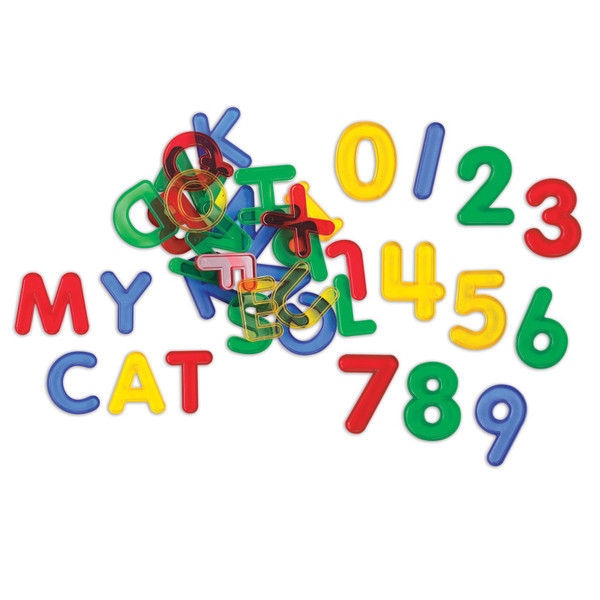 Edxeducation Transparent Letters And Numbers - Mini Jar - Set Of 36 CTU56500