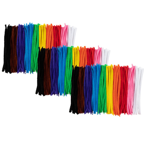 Ready Chenille Stems, 324 Per Pack, 3 Packs CTUCE10012-3