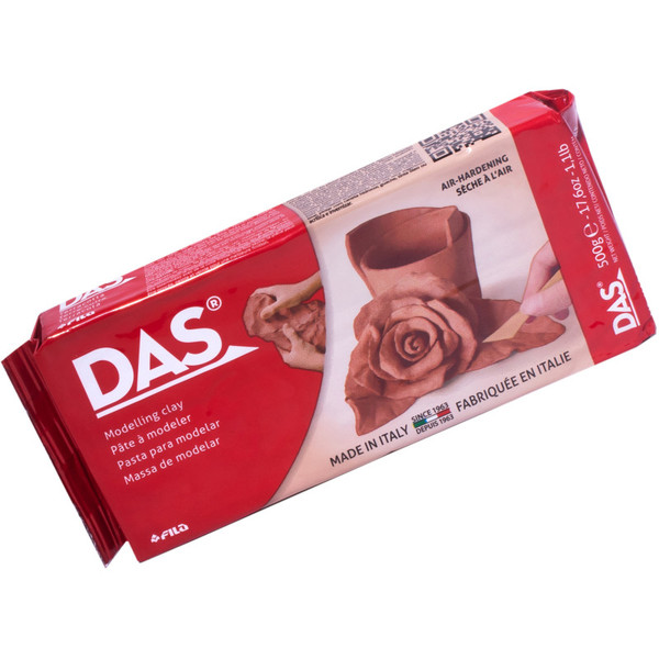 Das Modeling Clay Air Hardening, Terra Cotta, 1.1Lb DASF387100