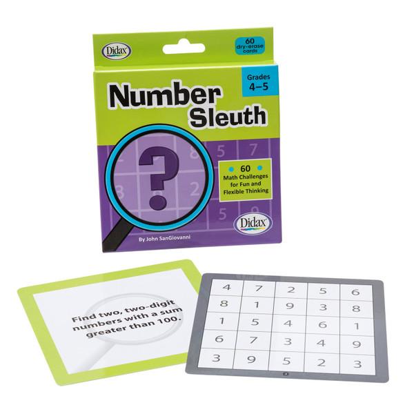 Didax Number Sleuth, Grade 4-5 DD-211745