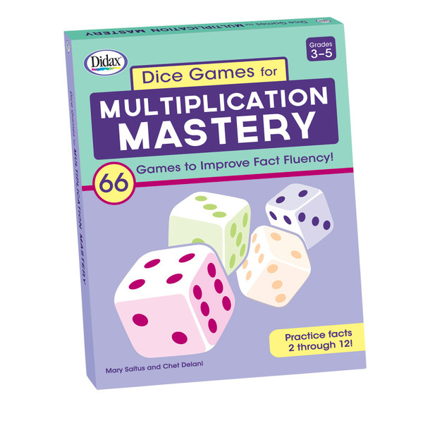 Didax Dice Games For Multiplication Mastery DD-211885
