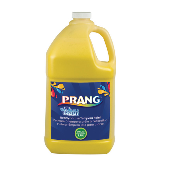 Prang Washable Tempera Paint, Yellow, 1 Gal DIX10603