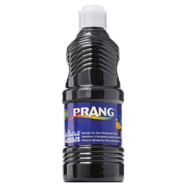 Prang Washable 16 Oz Paint, Black DIX10709