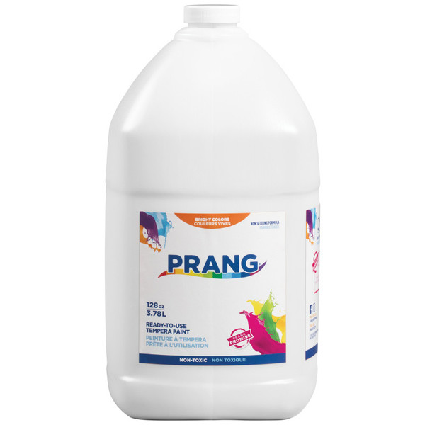 Prang Ready-To-Use Tempera Paint, White, 1 Gal DIX22809