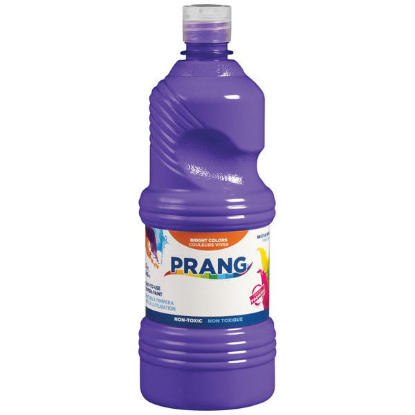 Prang Ready-To-Use Tempera Paint, Violet, 32 Oz DIX23206