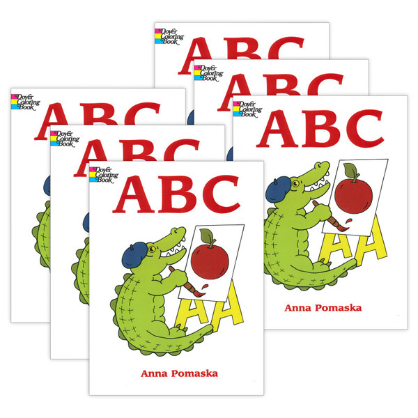 Dover Abc Coloring Book, Pack Of 6 DP-295346-6