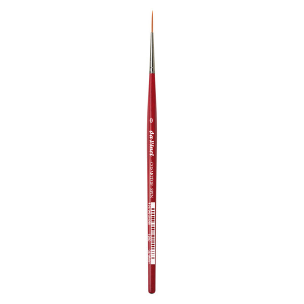 Da Cosmotop-Spin Rigger Brush, Synthetic, Acrylic & Watercolor, Pointed Liner, Series 5880, Size 0 DVXVA12800