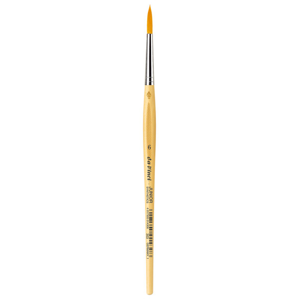 Da Junior Synthetics Student Brush, Synthetic, Tempera, Round, Series 303, Size 6 DVXVA3036