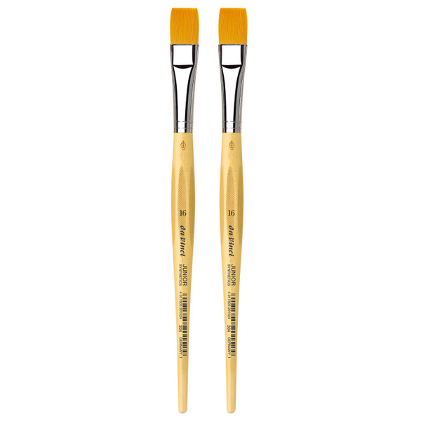 Da Junior Synthetics Student Brush, Synthetic, Tempera, Round, Series 304, Size 16, Pack Of 2 DVXVA30416-2