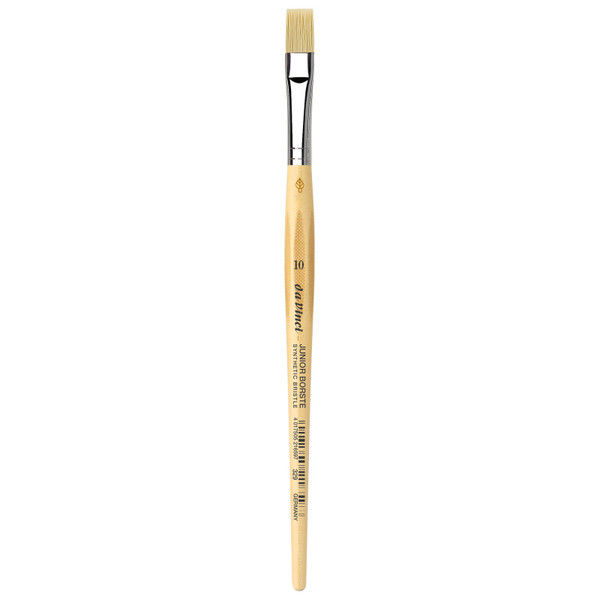 Da Junior Borste Synthetic Student Brush, Synthetic, Tempera, Flat, Series 329, Size 10 DVXVA32910