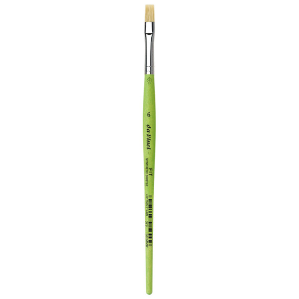 Da Fit Synthetics Student Brush, Synthetic, Acrylic & Oil, Flat, Series 379, Size 6 DVXVA3796