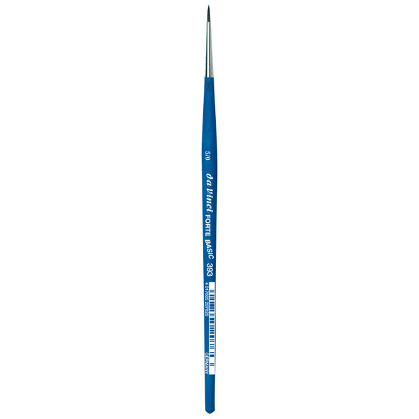 Da Forte Basic Student Brush, Synthetic, Acrylic, Round, Series 393, Size -5 DVXVA393N5