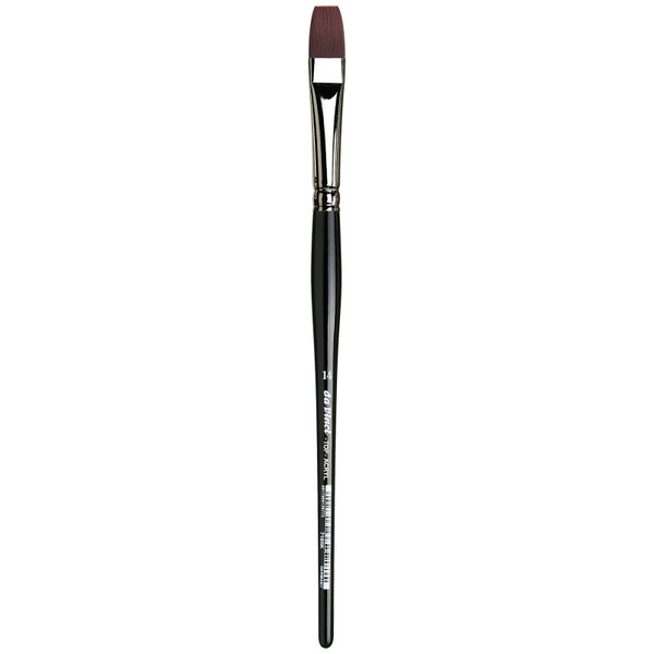 Da Top-Acryl Bright Red-Brown Brush, Synthetic, Acrylic & Oil, Flat, Series 7185K, Size 14 DVXVA7185K14