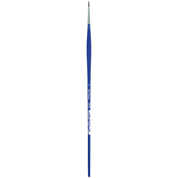 Da Forte-Acrylics Student Brush, Synthetic, Acrylic & Oil, Round, Series 8630, Size 0 DVXVA86300