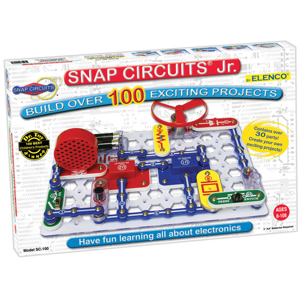 Elenco Snap Circuits Jr. 100 Experiments EE-SC100