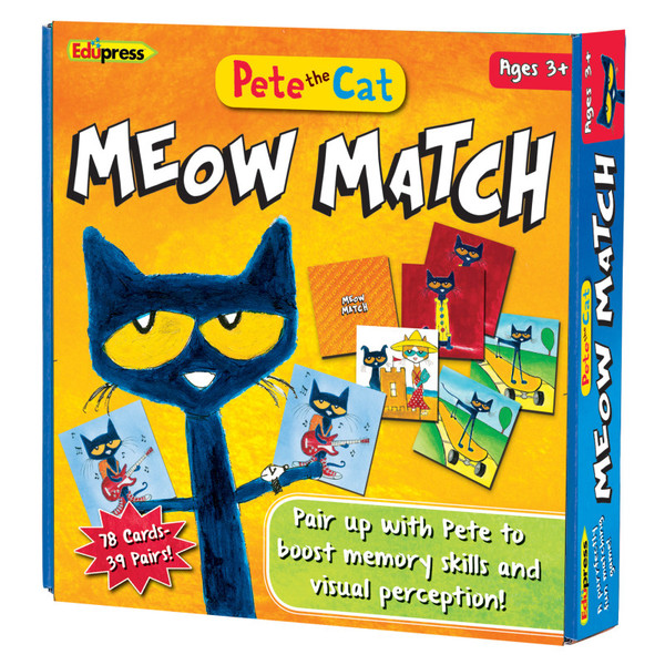 Edupress Pete The Cat Meow Match Game EP-2075