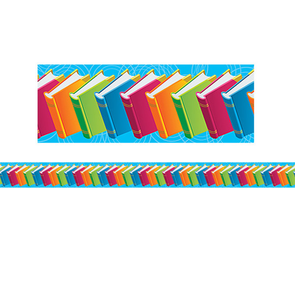 Edupress Books Straight Border Trim, 35 Feet EP-618R