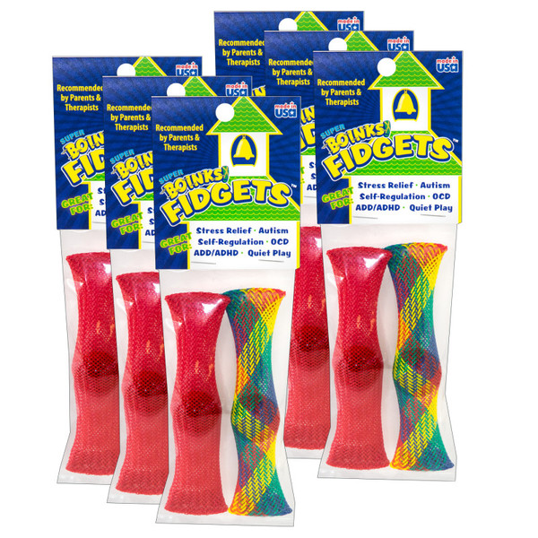 Endless Super Boinks Fidgets, 2 Per Pack, 6 Packs EPBSF2P-6
