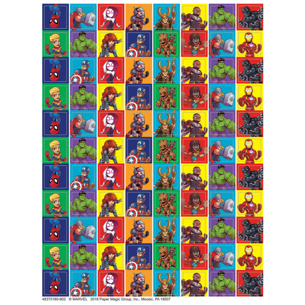 Eureka Marvel Super Hero Adventure Stickers - Mini (88-Up) EU-621006