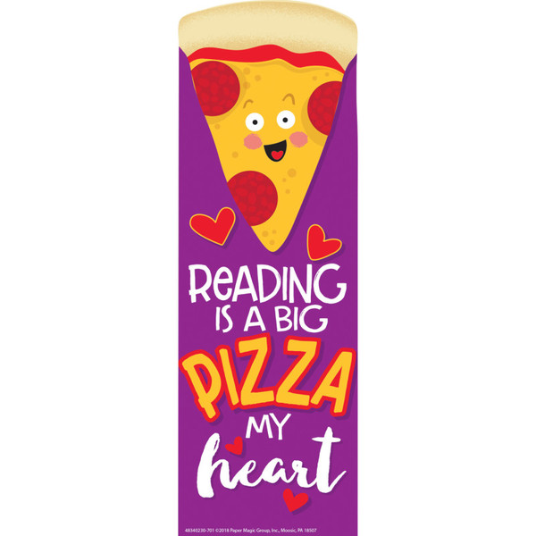 Eureka Pizza Scented Bookmarks, Pack Of 24 EU-834023