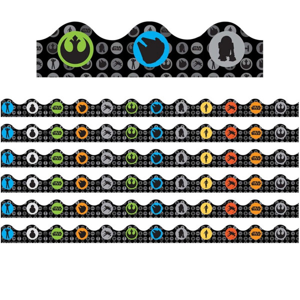 Eureka Star Wars - Super Troopers Deco Trim, 37 Feet Per Pack, 6 Packs EU-845287-6