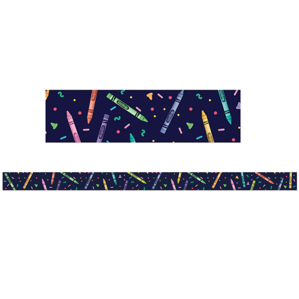 Eureka Crayola Colors Of Kindness Deco Trim, 37 Feet EU-845680