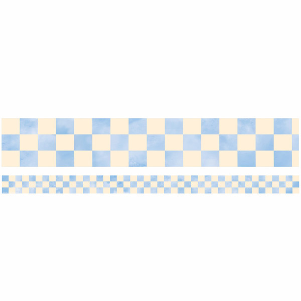 Eureka Checkered Sky Deco Trim, 37 Feet EU-845692