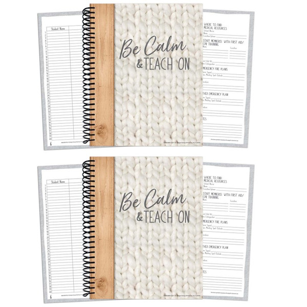 Eureka A Close-Knit Class Lesson Plan & Record Book, Pack Of 2 EU-866438-2