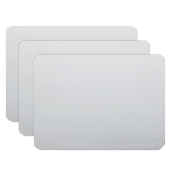 Flipside Two-Sided Dry Erase Board, 6" X 9", Pack Of 3 FLP15454-3