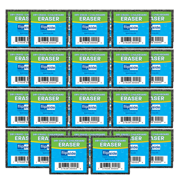 Flipside Student Felt Erasers, 2" X 2", Pack Of 30 FLP30309