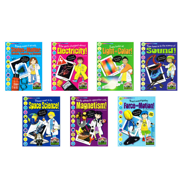 Gallopade Science Alliance Physical Science, Set Of 7 GALSPSAPPHYSKS