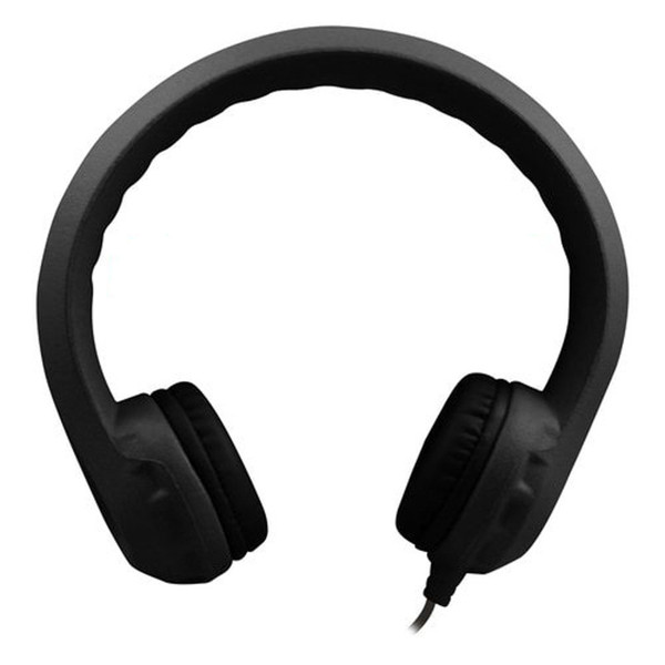 Hamiltonbuhl Flex-Phones, Foam Headphones, Black HECKIDSBLK