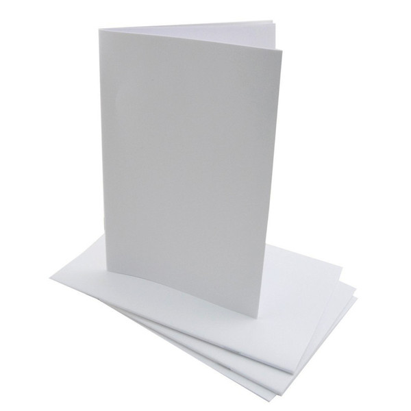 Hygloss Blank Paperback Books, 5.5" X 8.5", White, Pack Of 20 HYG77721