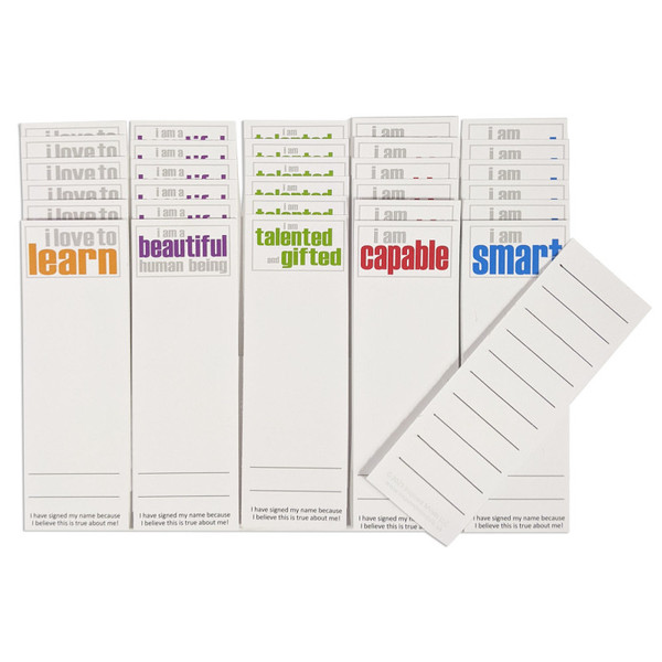 Inspired Page Keepers Bookmarks, Self-Esteem Booster Set, 6 Each Of 5 Titles, Set Of 30 ISM52351PK