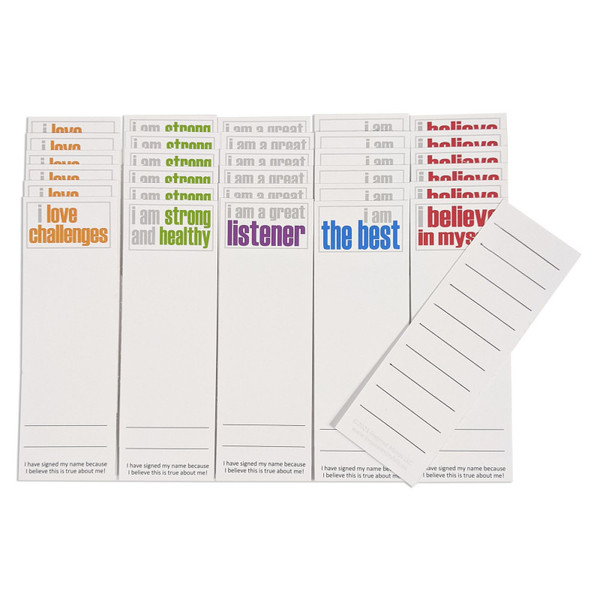 Inspired Page Keepers Bookmarks, Positivity Booster Set, 6 Each Of 5 Titles, Set Of 30 ISM52355PK