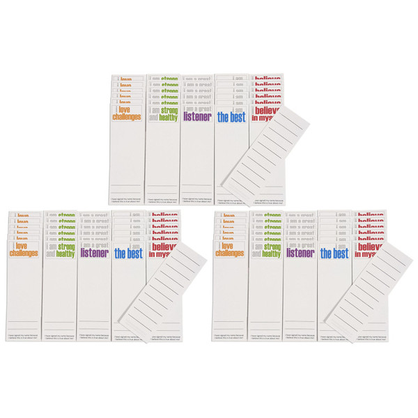 Inspired Page Keepers Bookmarks, Positivity Booster Set, 30 Per Set, 3 Sets ISM52355PK-3